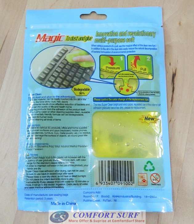 NEW 2nd Generation Magic Super Clean Gyu Slimy Gel (Transparent)